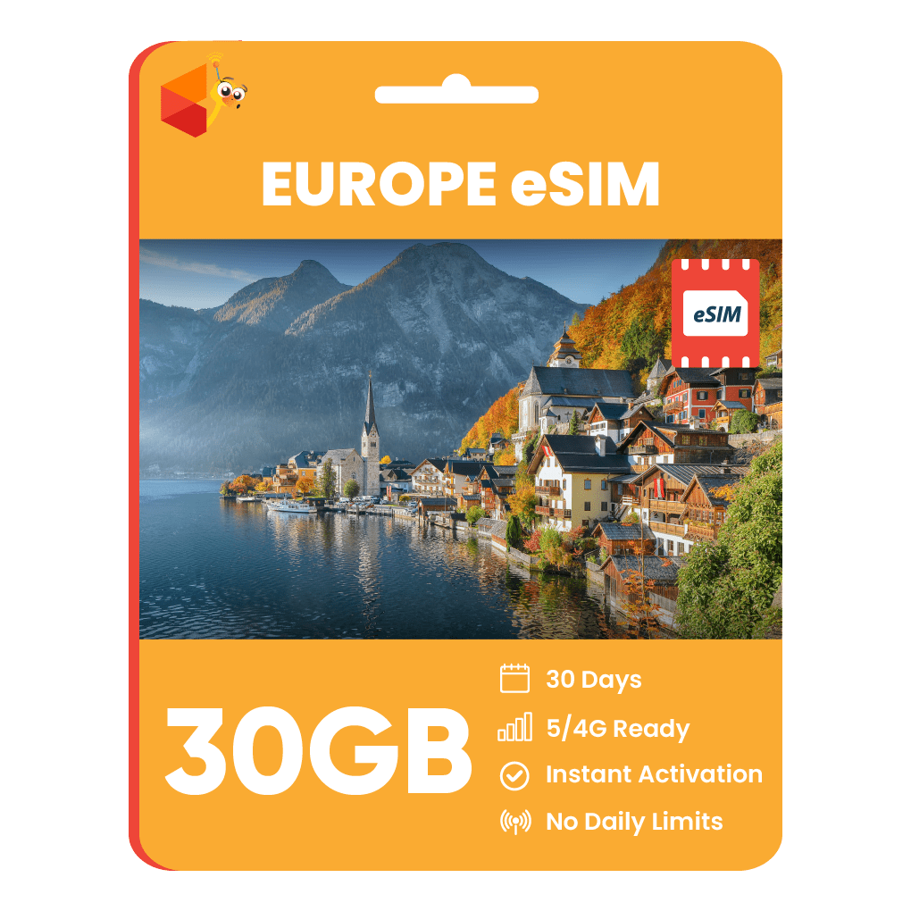 Europe Data eSIM - SimCorner