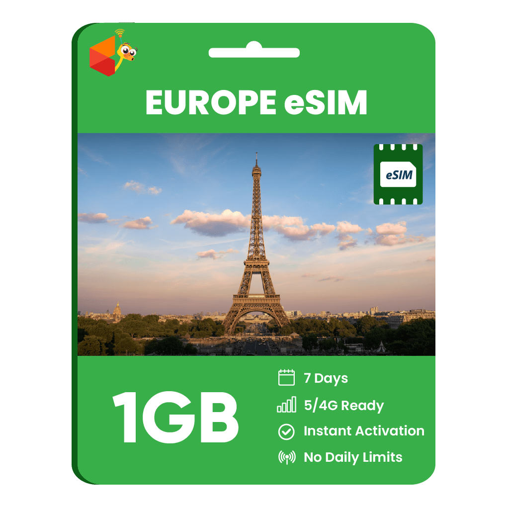 Europe Data eSIM - SimCorner
