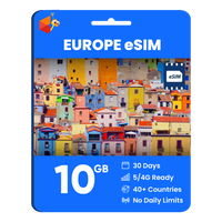 Thumbnail for Europe Data eSIM
