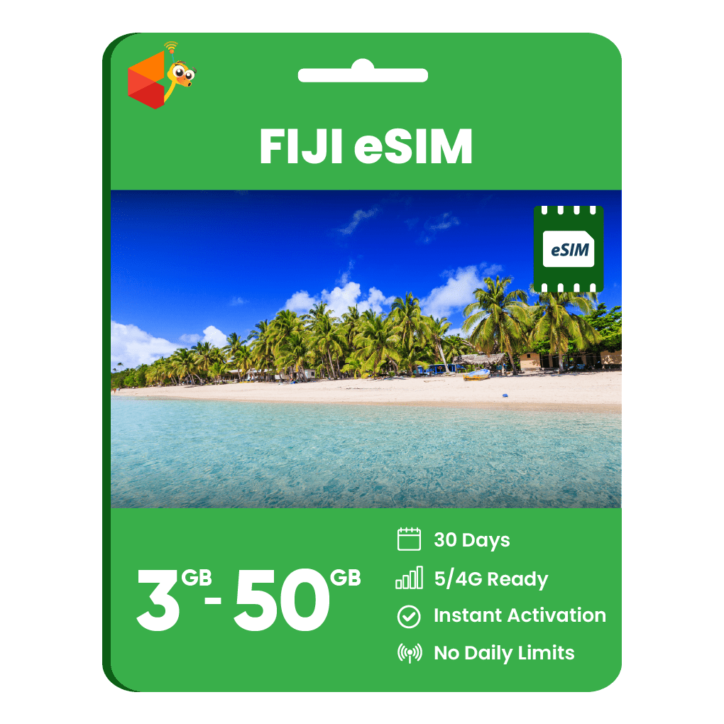 Fiji Data eSIM - SimCorner