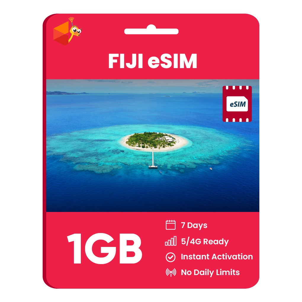 Fiji Data eSIM - SimCorner