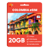 [eSIM] Colombia Data eSIM (20GB - 31 Days)