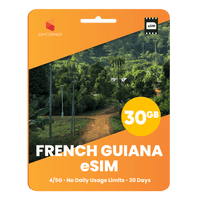 Thumbnail for French Guiana Data eSIM - SimCorner