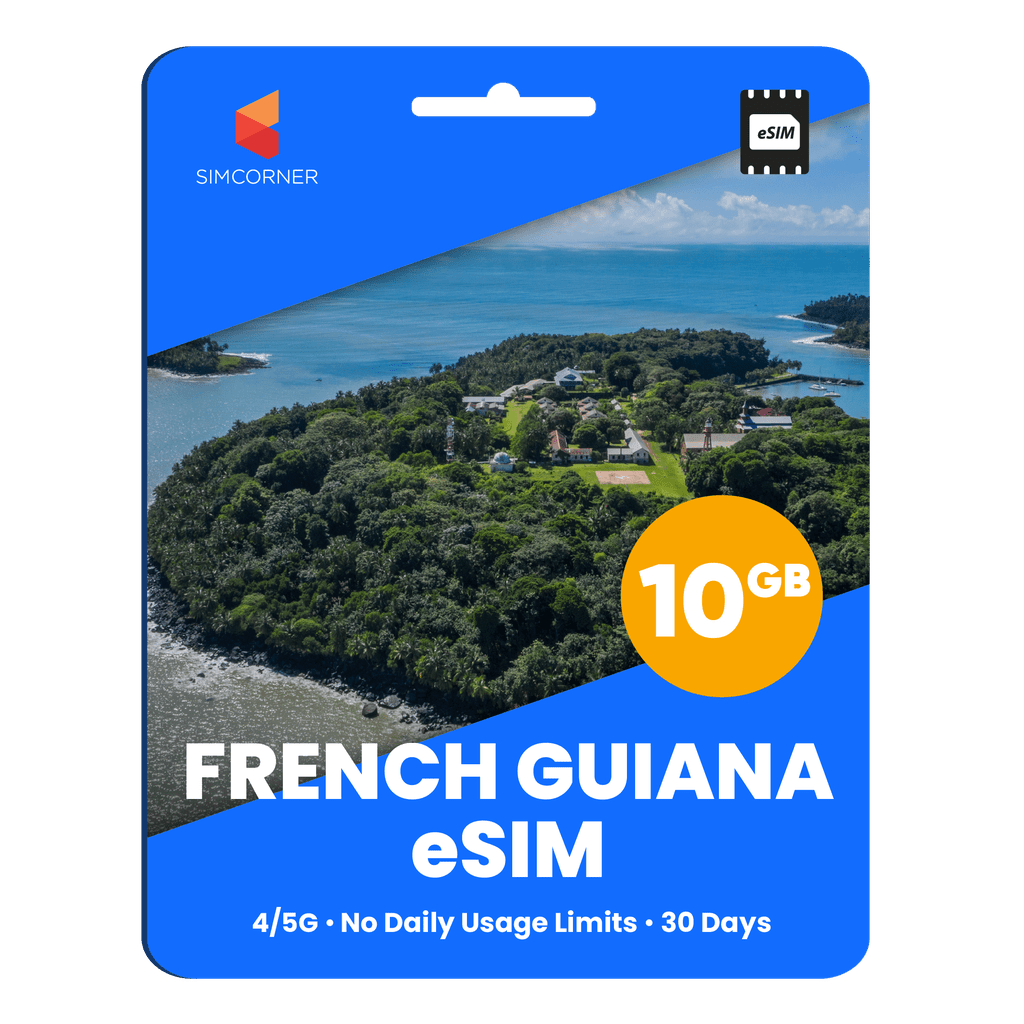French Guiana Data eSIM - SimCorner