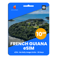 Thumbnail for French Guiana Data eSIM - SimCorner
