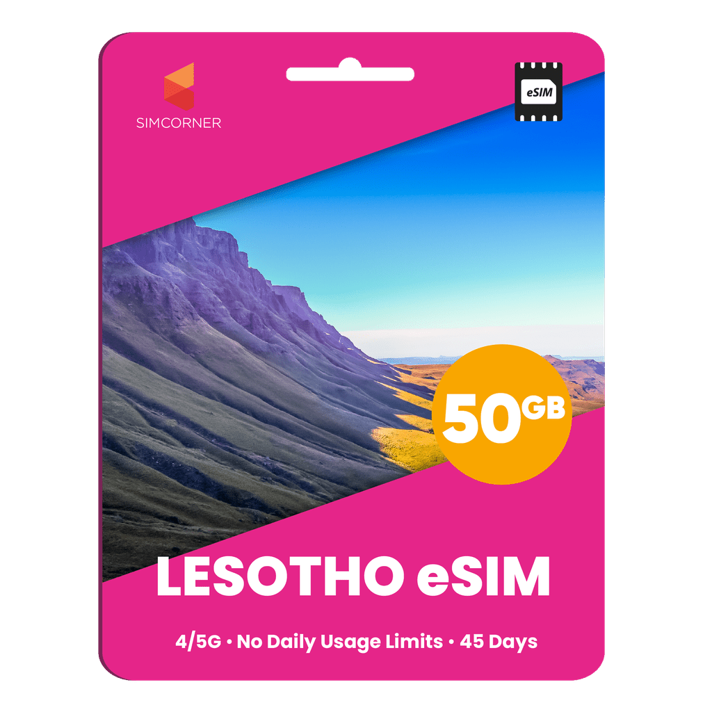 Lesotho Data eSIM - SimCorner