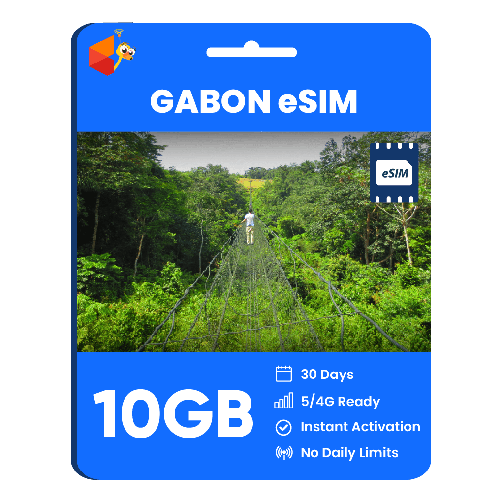 Gabon Data eSIM - SimCorner
