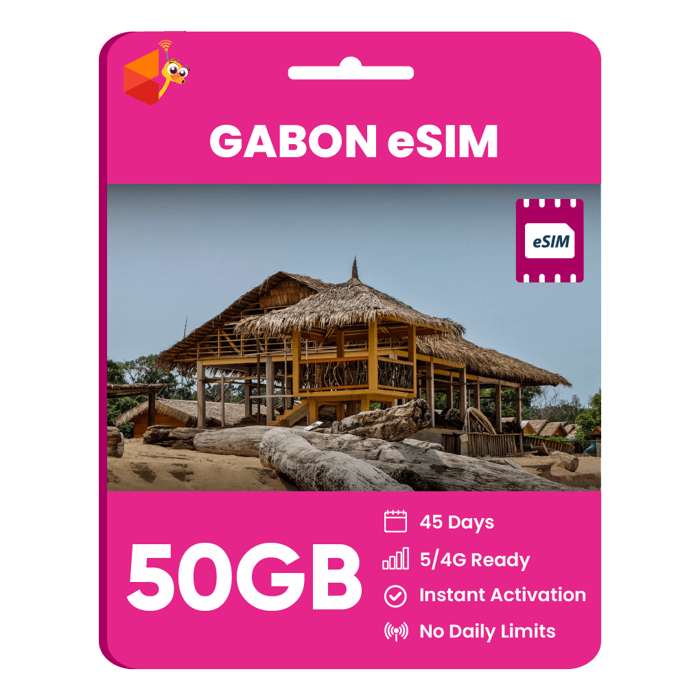 Gabon Data eSIM - SimCorner