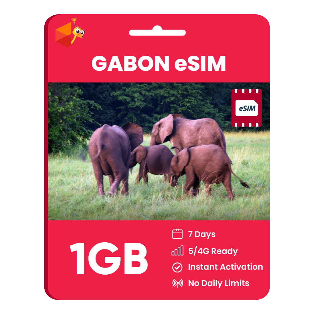 Gabon Data eSIM - SimCorner