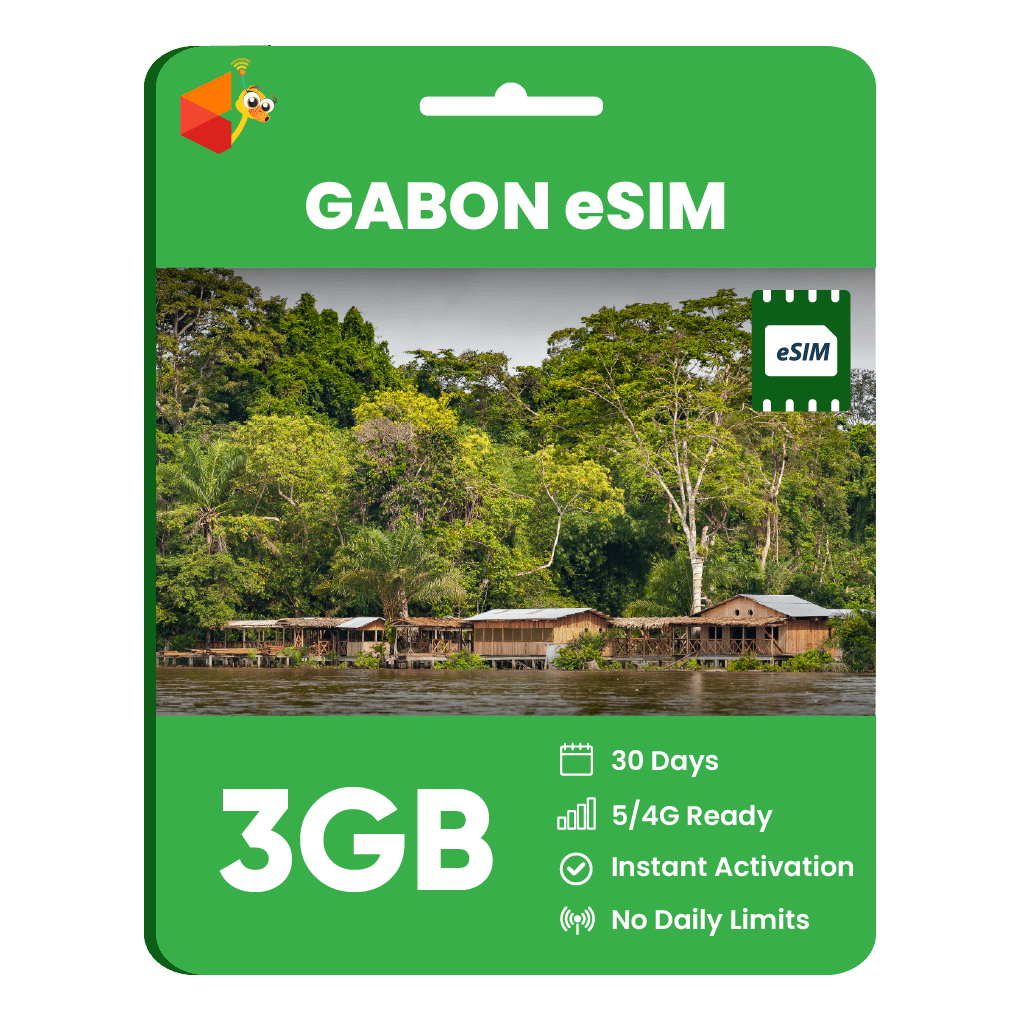 Gabon Data eSIM - SimCorner