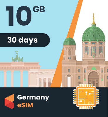 Germany eSIM: 10GB - 30 Days