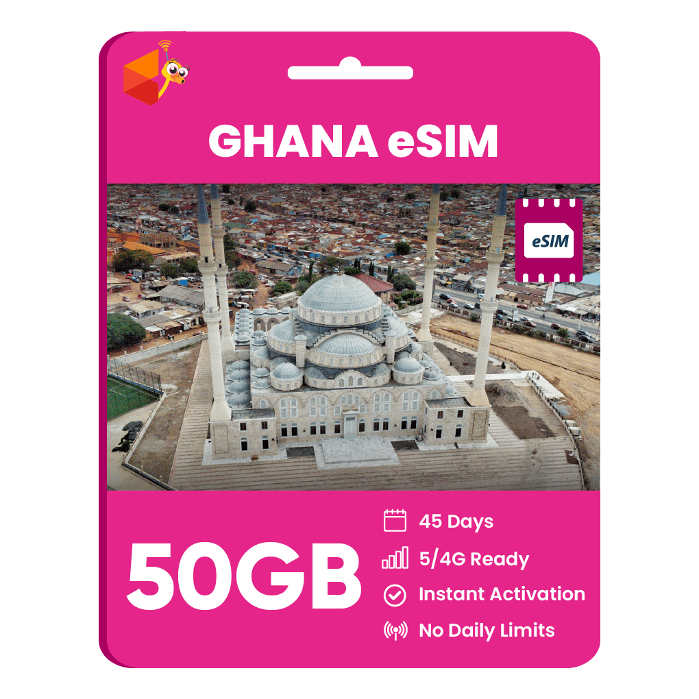 Ghana Data eSIM - SimCorner