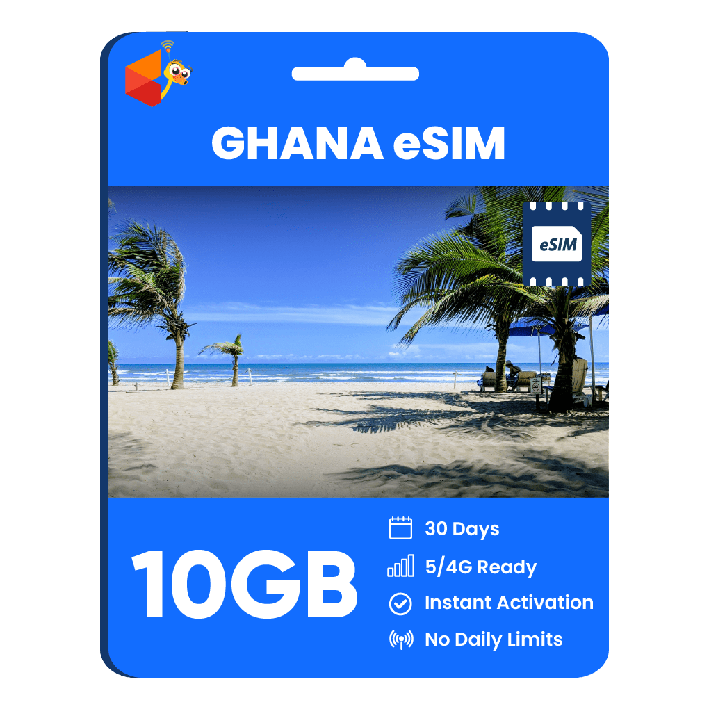 Ghana Data eSIM - SimCorner