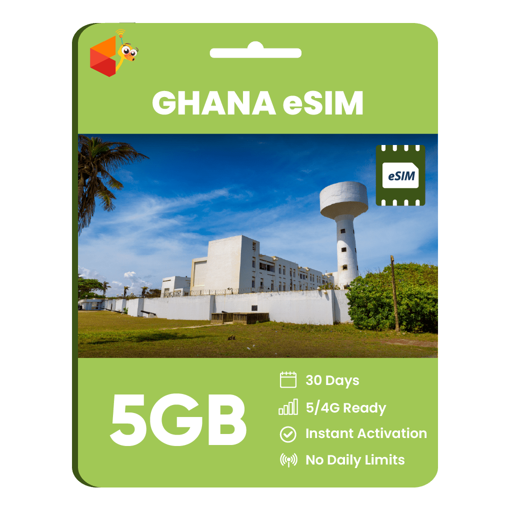 Ghana Data eSIM - SimCorner