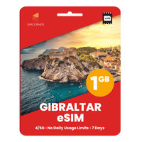 Thumbnail for Gibraltar Data eSIM - SimCorner
