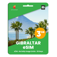 Thumbnail for Gibraltar Data eSIM - SimCorner