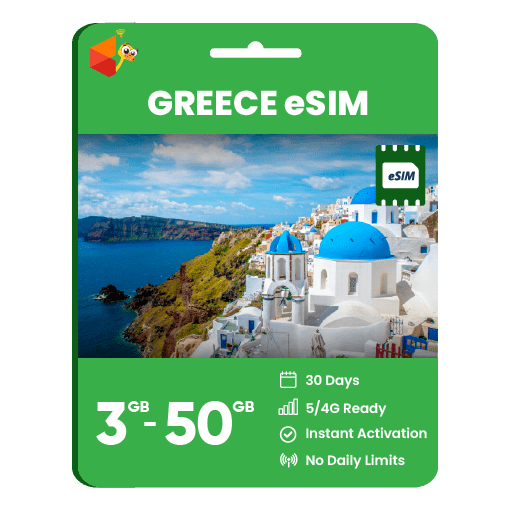 Greece Data eSIM - SimCorner