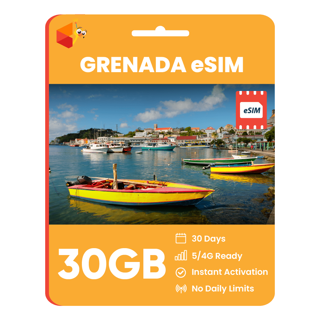Grenada Data eSIM - SimCorner
