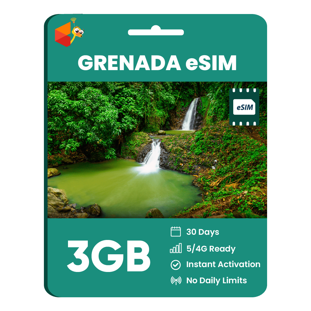 Grenada Data eSIM - SimCorner