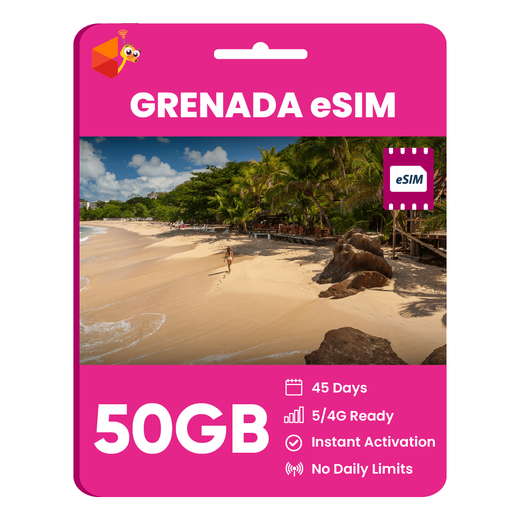 Grenada Data eSIM - SimCorner