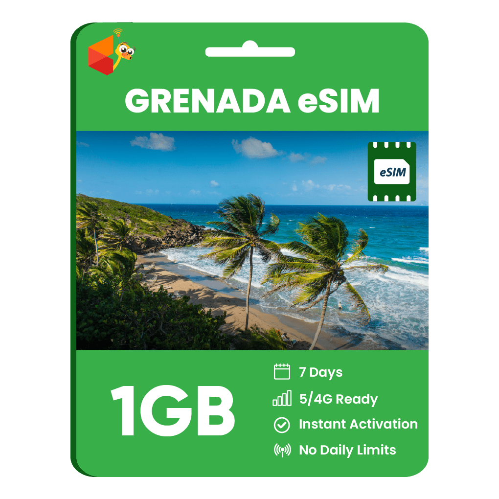Grenada Data eSIM - SimCorner