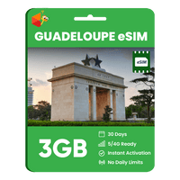 Thumbnail for Guadeloupe Data eSIM - SimCorner