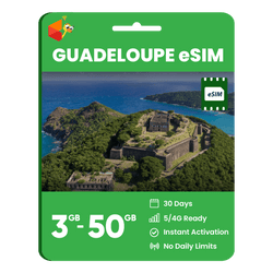 Guadeloupe Data eSIM
