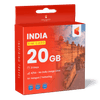 India Data SIM Card (31 Day - 20GB)