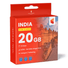 India Data SIM Card (31 Day - 20GB)