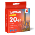 Taiwan Data SIM Card (31 Day - 20GB)