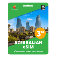 Thumbnail for Azerbaijan Data eSIM - SimCorner