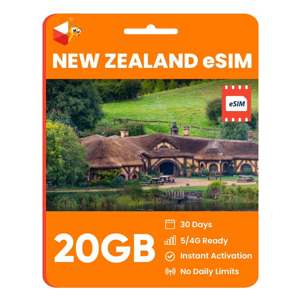 New Zealand Data eSIM - SimCorner