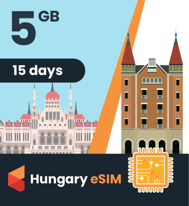 Hungary eSIM: 5GB - 15 Days