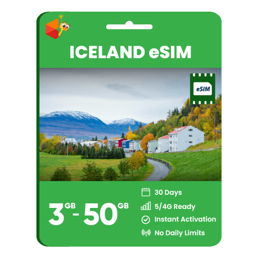 Iceland Data eSIM - SimCorner