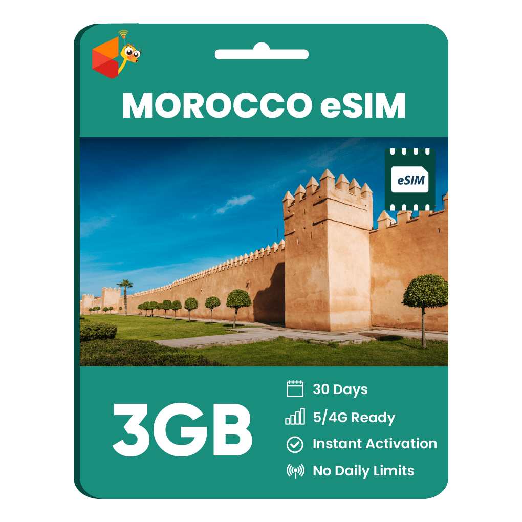 Morocco Data eSIM - SimCorner