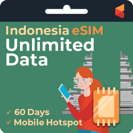 [eSIM] Indonesia Unlimited Data