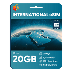 [eSIM] 31 Day International Data eSIM