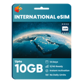 [eSIM] 14 Day International Data eSIM - 10GB