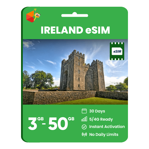 Ireland Data eSIM - SimCorner