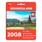[eSIM] Indonesia Data eSIM (20GB - 31 Days)