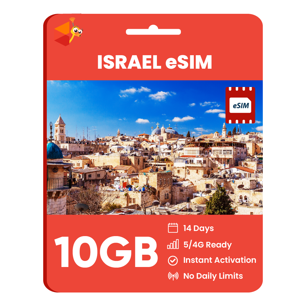 [eSIM] Israel Data eSIM (10GB - 14 Days)