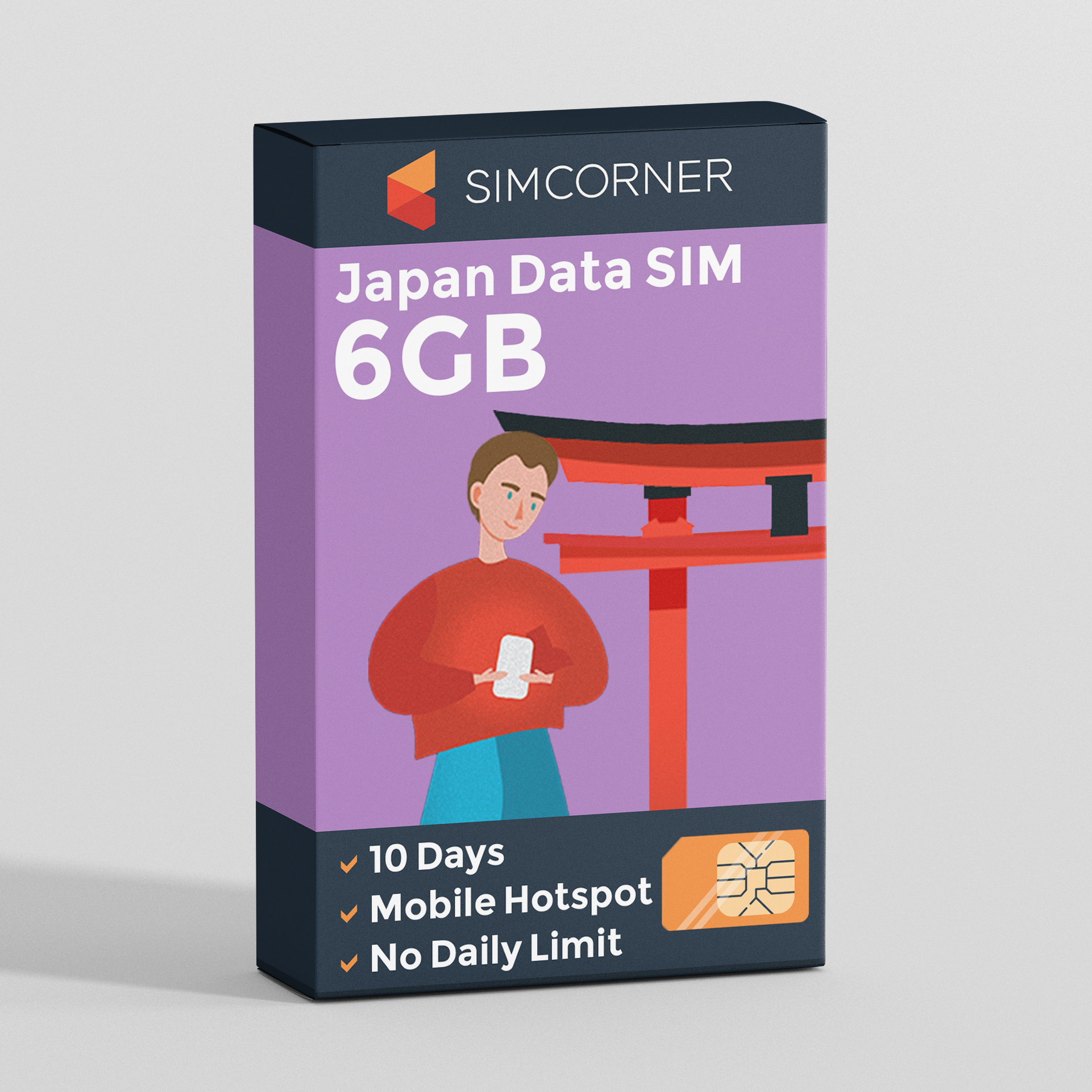 Japan Data SIM Card (10 Day - 6GB) I SimCornerAustralia
