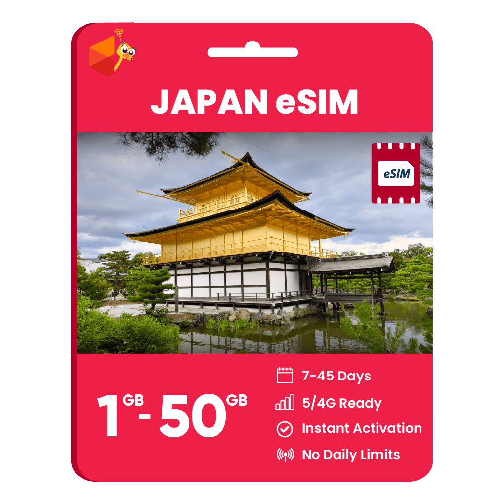 Japan Data eSIM - SimCorner