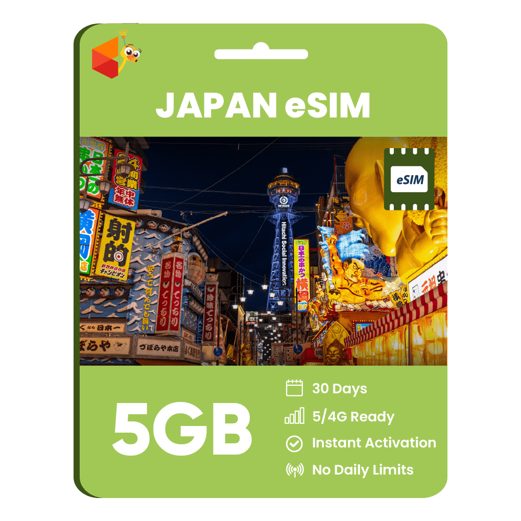 Japan Data eSIM - SimCorner