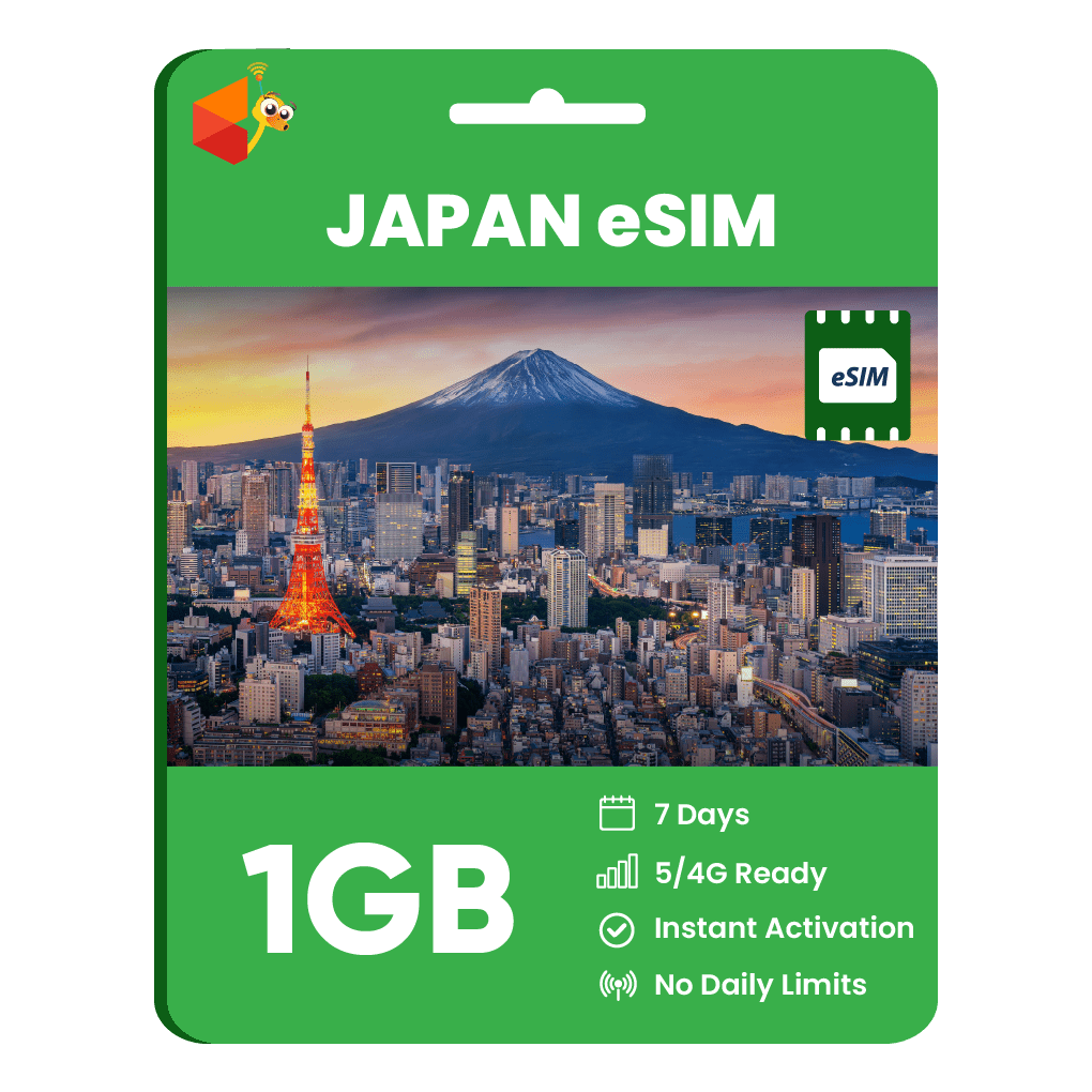 Japan Data eSIM - SimCorner