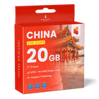 China Data SIM Card (31 Day - 20GB)