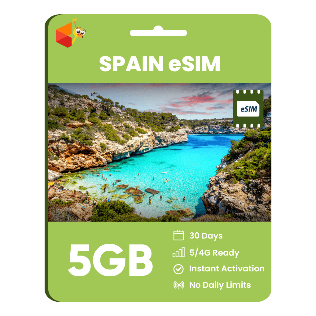 Spain Data eSIM - SimCorner