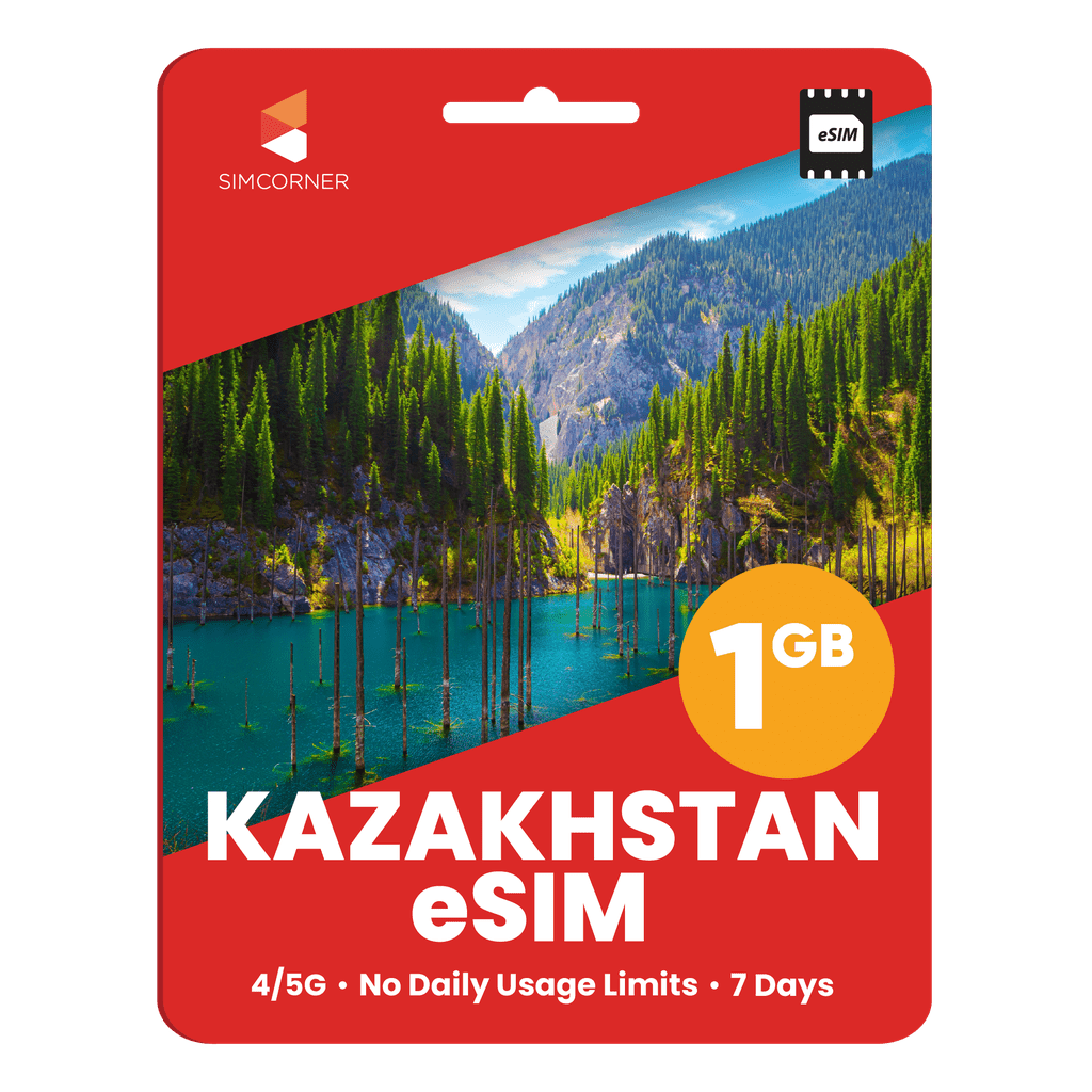 Kazakhstan Data eSIM - SimCorner