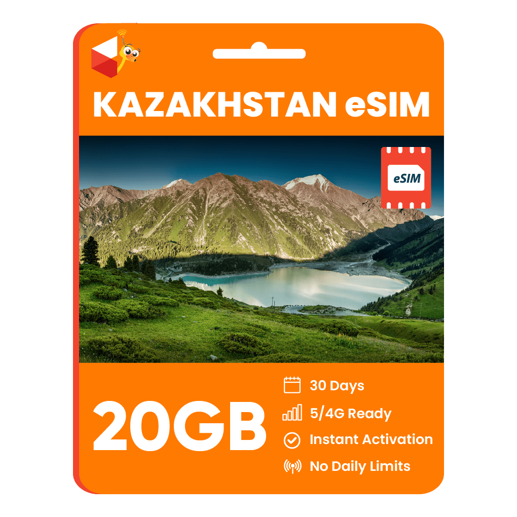 Kazakhstan Data eSIM - SimCorner