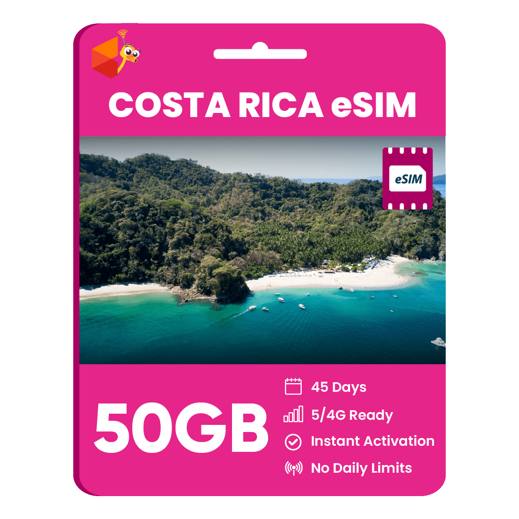 Costa Rica Data eSIM - SimCorner